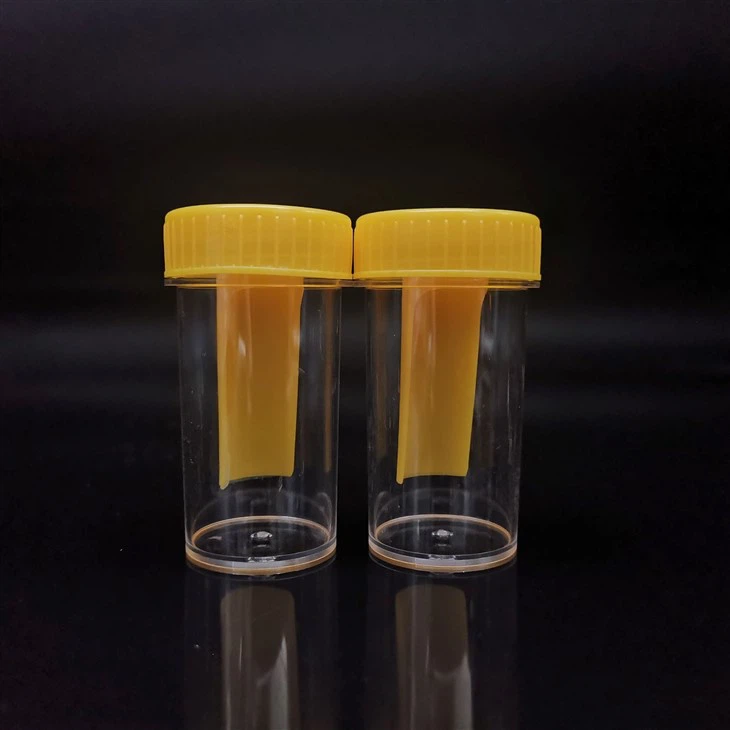 30ML Stool Sample Container With Spoon